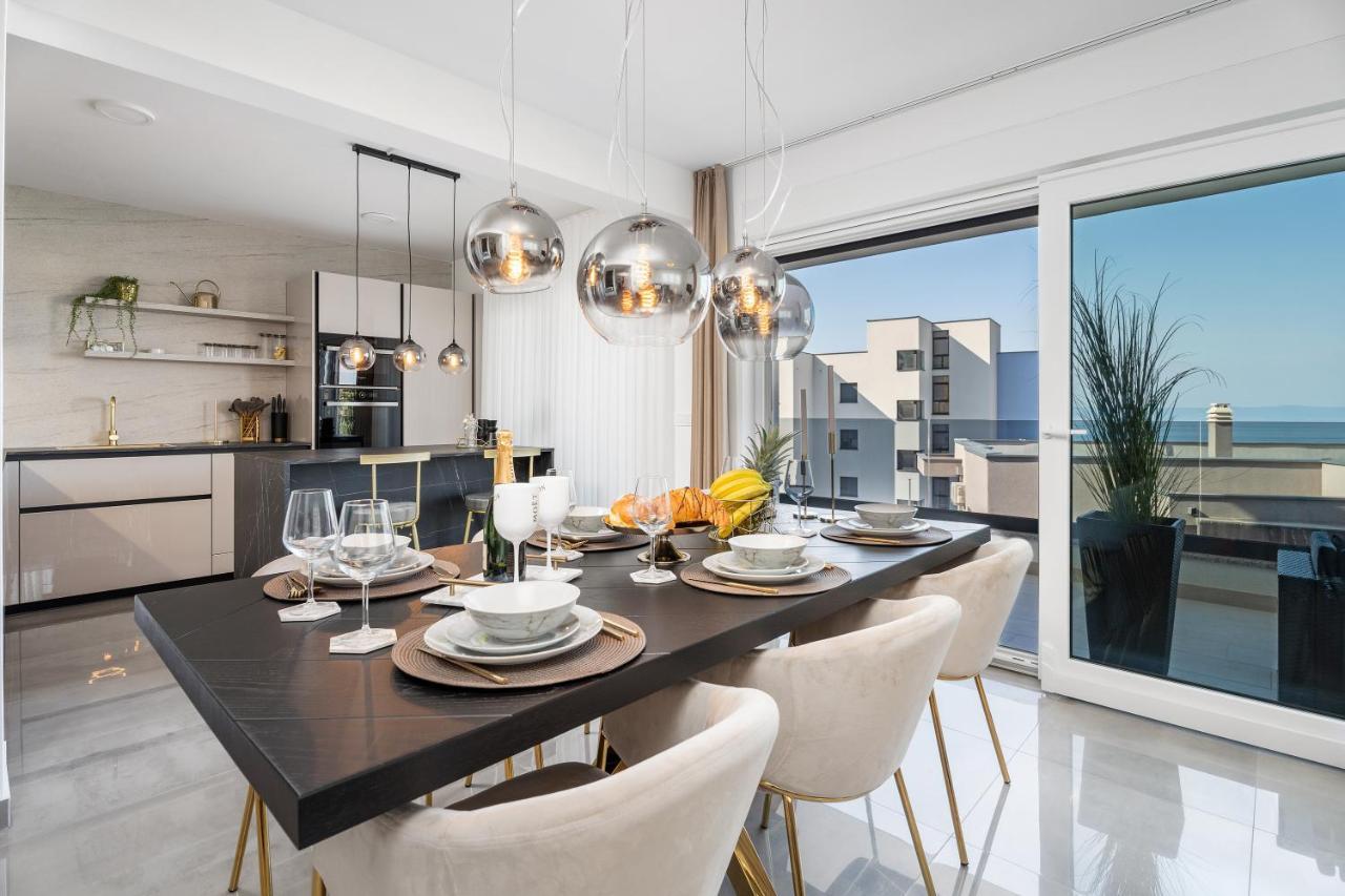 Luxury Sea View Apartment Levin Макарска Экстерьер фото
