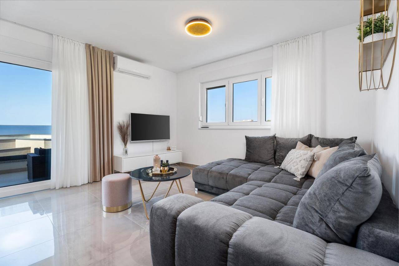 Luxury Sea View Apartment Levin Макарска Экстерьер фото