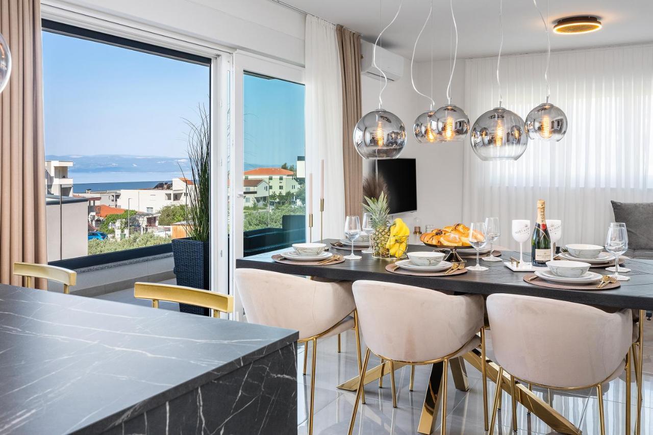 Luxury Sea View Apartment Levin Макарска Экстерьер фото